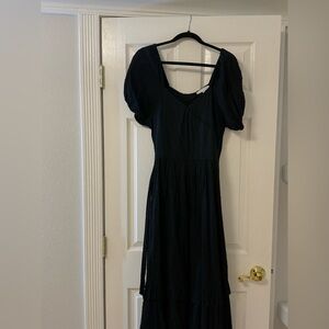 Ivy City Co Antoninette Black Dress